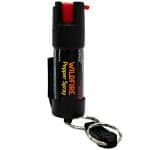 Wildfire™ Pepper Spray With Belt Clip and Quick Release Key Chain